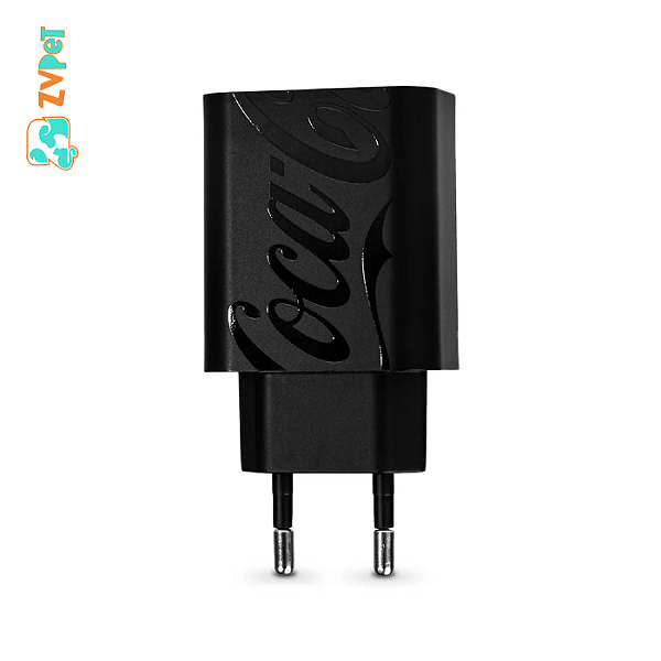 Carregador Usb-c 20w Preto | Pd Charger - Coca-cola Iwill
