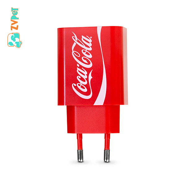 Carregador Usb-c 20w Vermelho | Pd Charger - Coca-cola Iwill