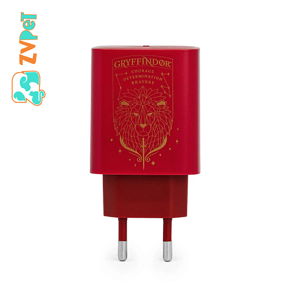 Carregador Usb-c 33w Vermelho | GrifinÓria Harry Potter Iwill