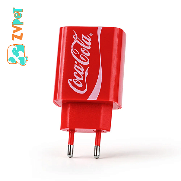 Carregador Gan Usb-c 30w Vermelho | Gan Charger Coca-cola Iwill