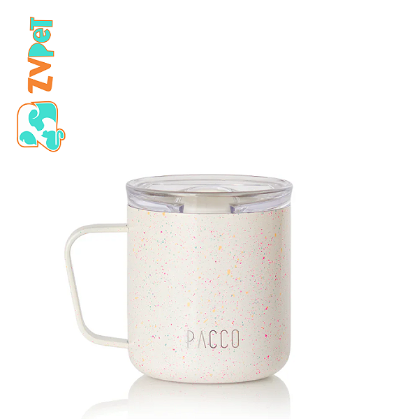 Caneca Fokus Splash 295ml - Pink/yellow Crush - Pacco