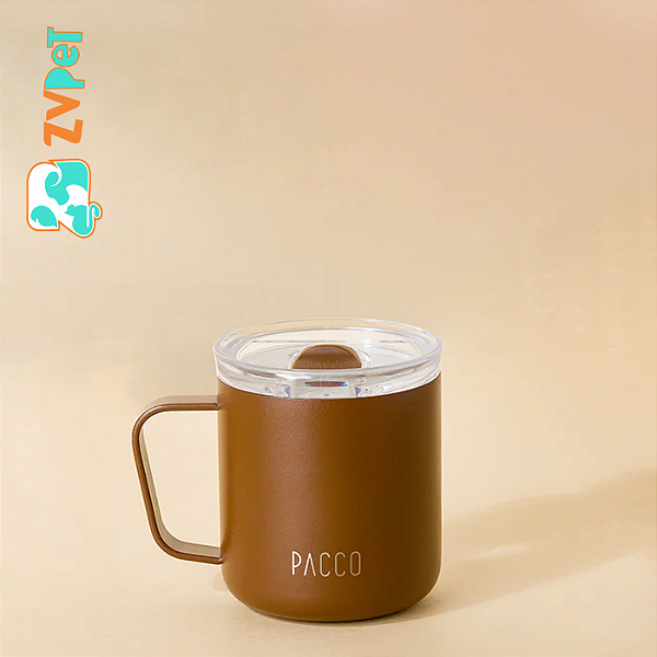 Caneca Fokus 295ml - Chocolate - Pacco
