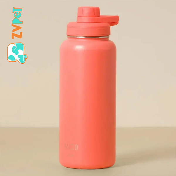 Garrafa Termica Hydrav2 950ml - Laranja - Pacco