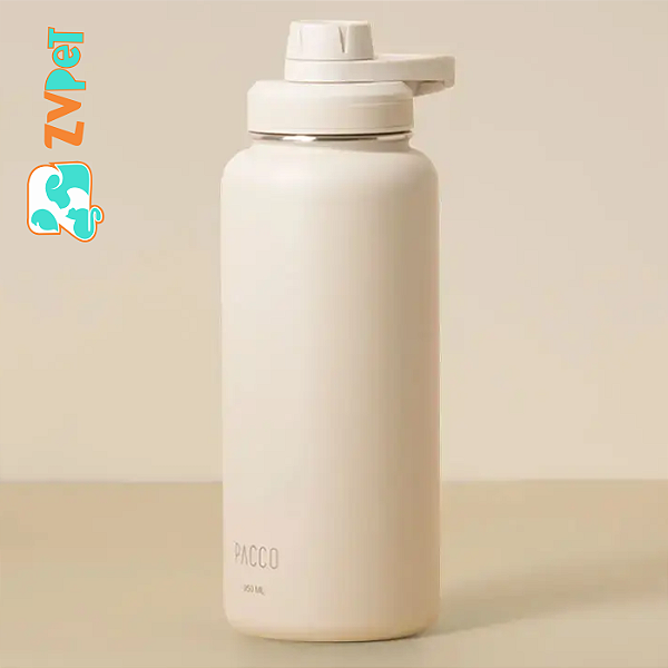Garrafa Termica Hydrav2 950ml - Creme - Pacco