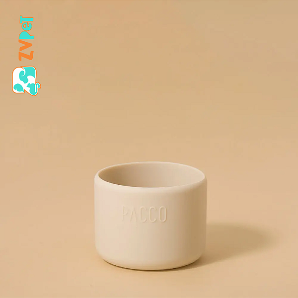 Capa Silicone Vyta Base 350ml - Creme - Pacco