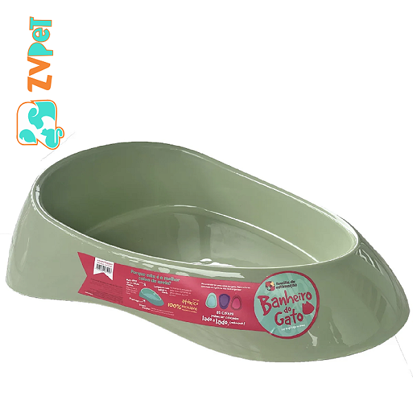 Caixa De Areia Familia De Estimacao Verde Claro