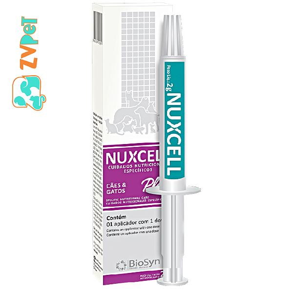 Suplemento Nuxcell Plus Para CÃes E Gatos 2gr