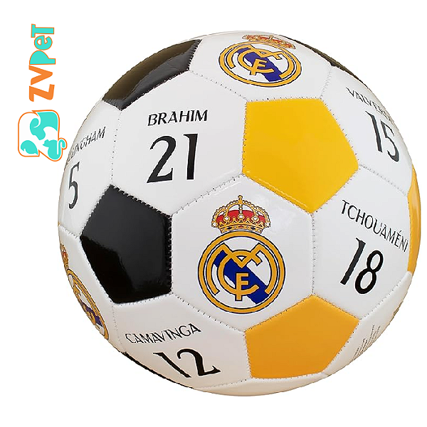 Bola De Futebol Oficial Real Madrid Soccer Ball 11 Player - Maccabi