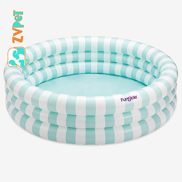Piscina Listrada Em Tom Pastel Marca Funsicle 1.68 M X 46 Cm - Maccabi