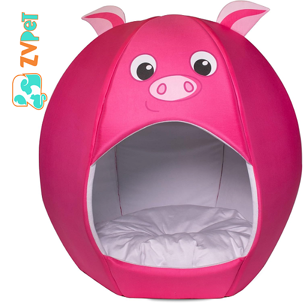 Cama Iglu Para Pet - Medio - Porco - Maccabi