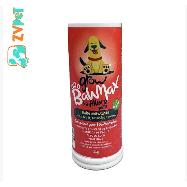 Balm Hidratante Grow Bawmax Allure Pets 11gr