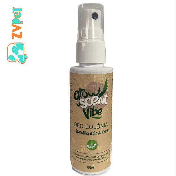 Deo Colonia Grow Scent Vibe Baunilha E Erva Doce 60ml