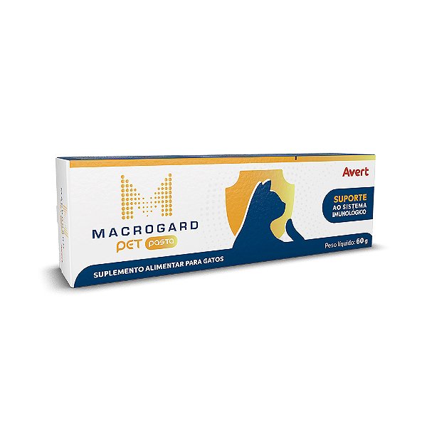 Suplemento Em Pasta Macrogard Para Gatos 60 G