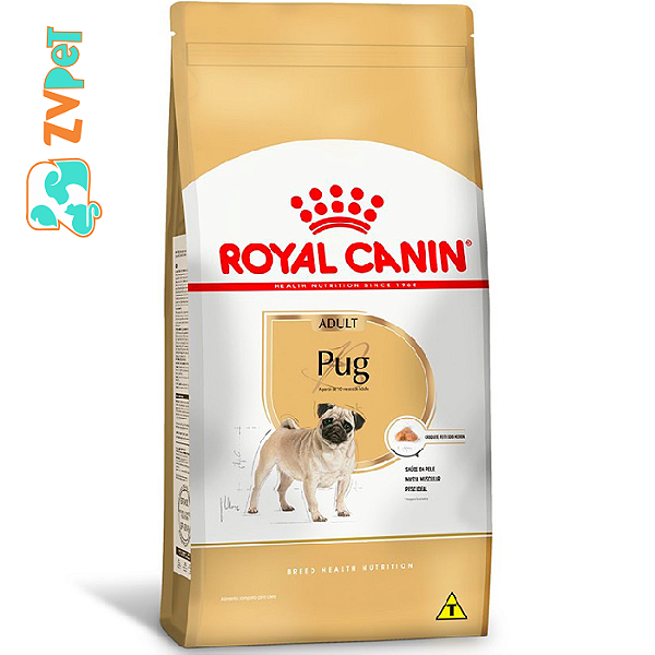 Racao Royal Canin Para Caes Adultos Da Raca Pug 2,5kg