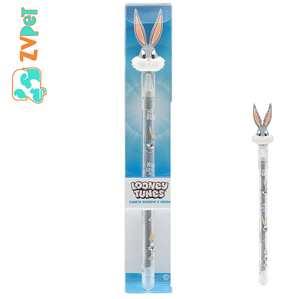 Caneta Esferografica Gel 0,7mm Apagavel Bugs Bunny Pernalonga Spiral Bt 1 Un