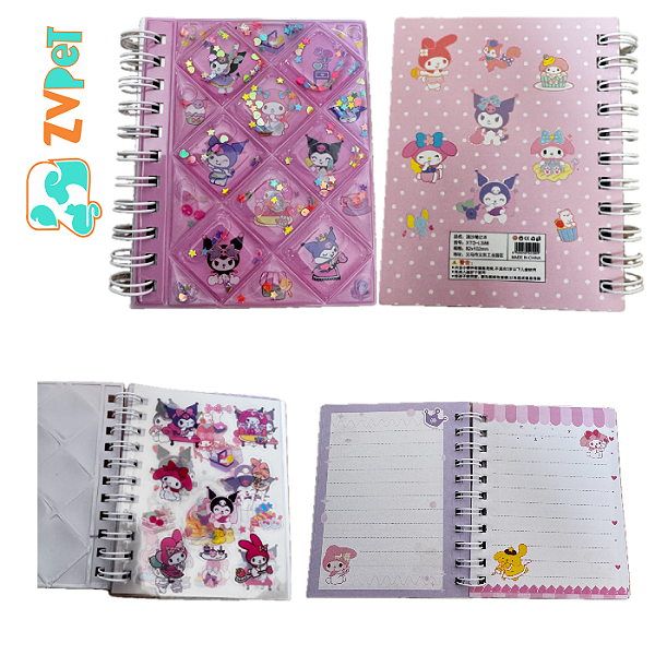 Qm4356 - Caderno Aramado Karumi - Soye