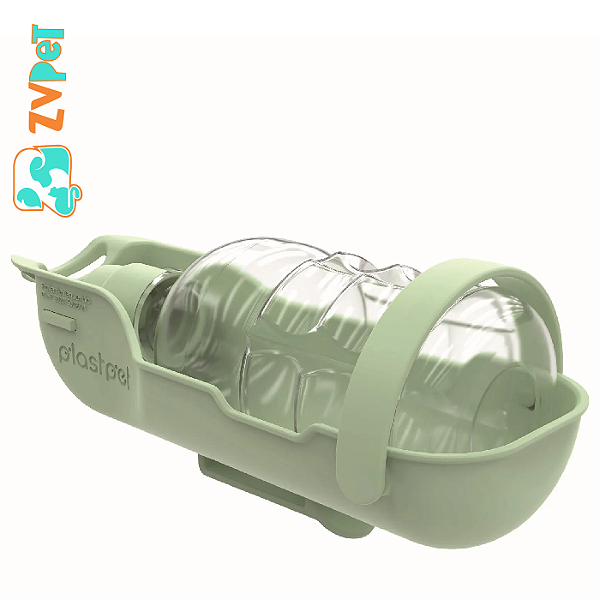 Bebedouro PortÁtil Pet Drinks Cor Gold Para Caes E Gatos 300 Ml | Plastpet