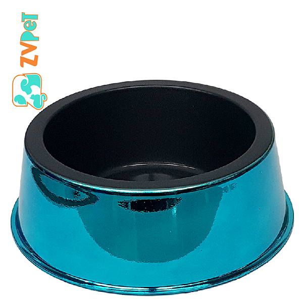 Comedouro Para Filhote Antif 300ml Azul Prime