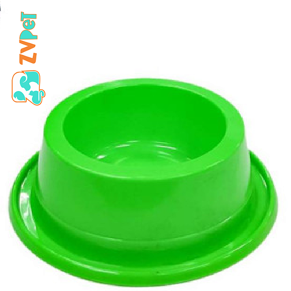 Comedouro Filhote Antif 300ml Verde Neon