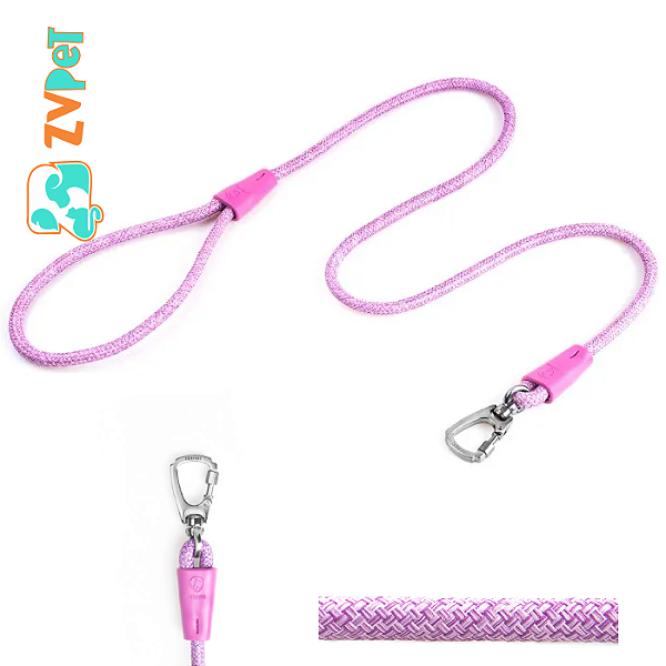 Guia De Corda Para Caes Lilac - U - Freefaro