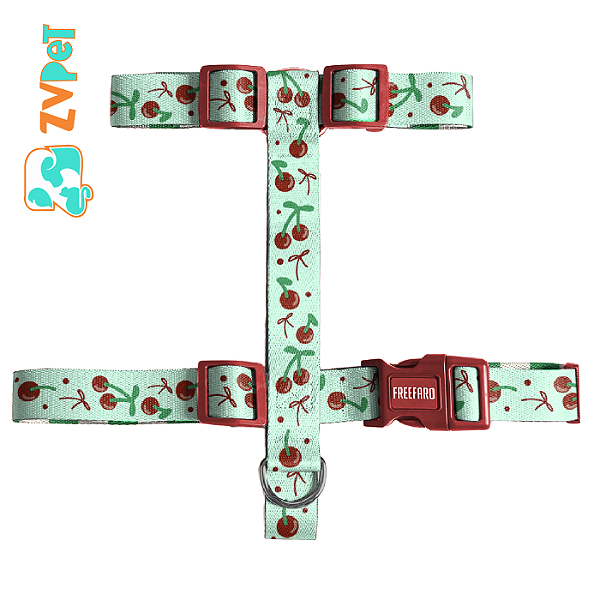 Peitoral H Para Caes Cherry - P - Freefaro