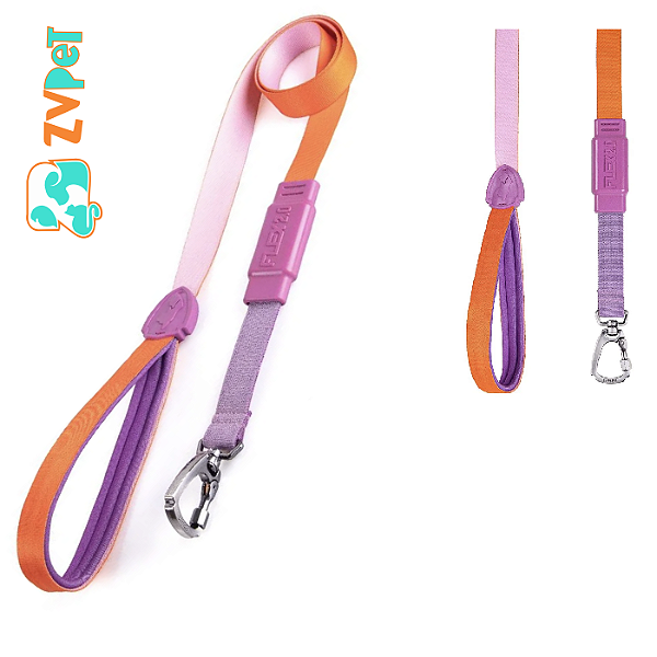 Guia Flex 2.0 Blossom Para Caes - Curta - Freefaro