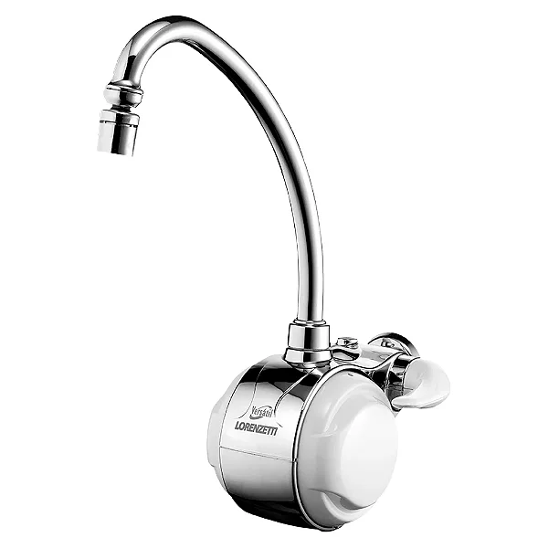 TORNEIRA ELÉTRICA VERSÁTIL CROMADA 220V/5500W