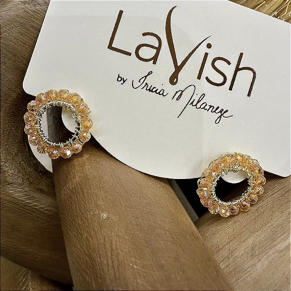 Brinco Rodinha Amarelo