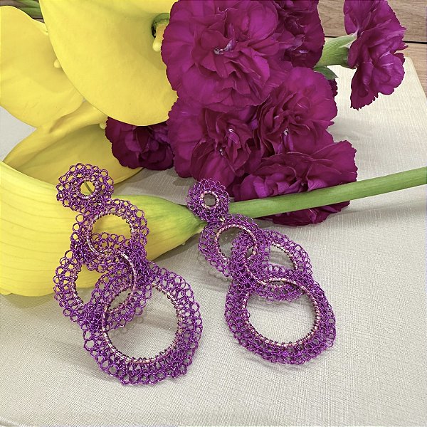 Brinco Minas Magenta