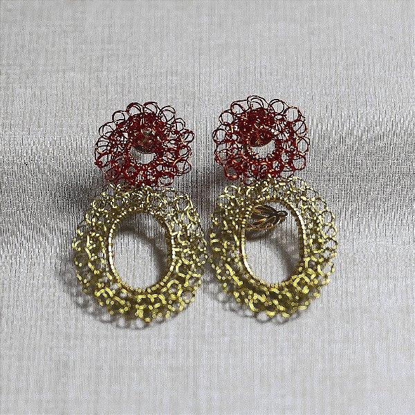 Brinco Artemis Mini -  Lima Ocre