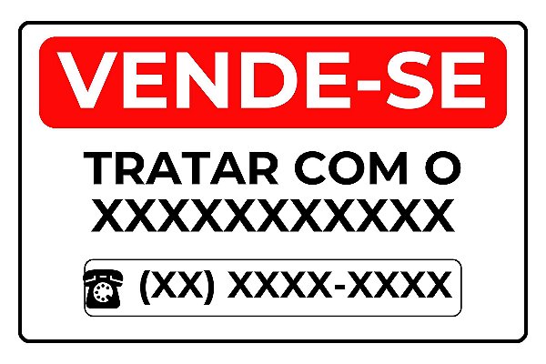 Placa Vende-se
