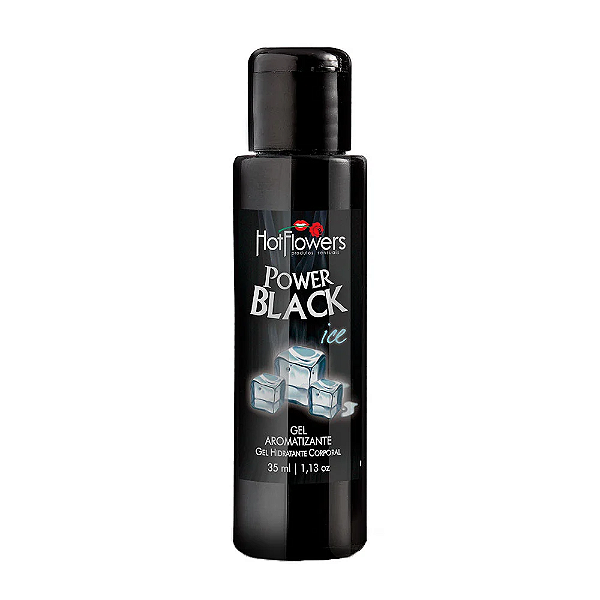 GEL AROMATIZANTE POWER BLACK ICED 35ML HOT FLOWERS