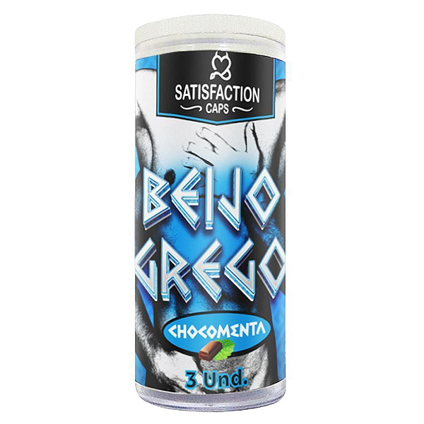 BOLINHA FUNCIONAL BEIJO GREGO CHOCOMENTA 03 UNIDADES SATISFACTION