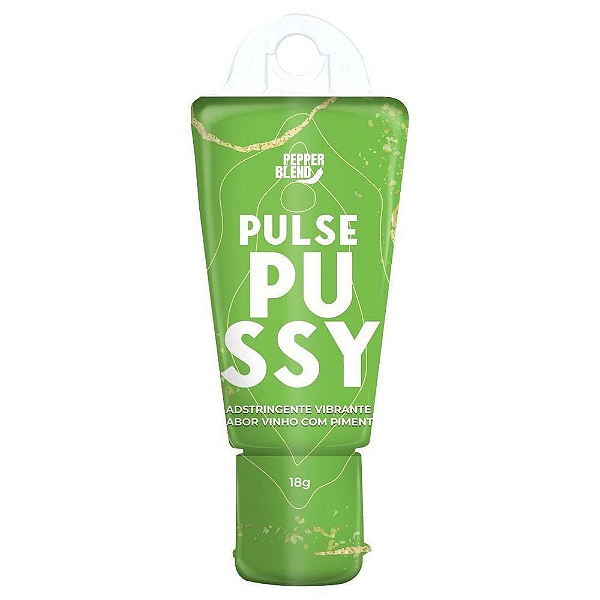 PULSE PUSSY GEL VIBRANTE ADSTRINGENTE BEIJÁVEL 18G PEPPER BLEND