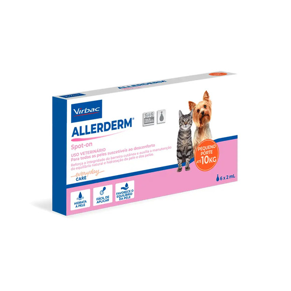 Allerderm Spot-on 2 Ml C  06 Pipetas Peq Porte