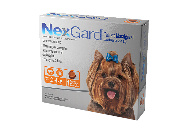 Nexgard 02,0-04 Kg (unidade)