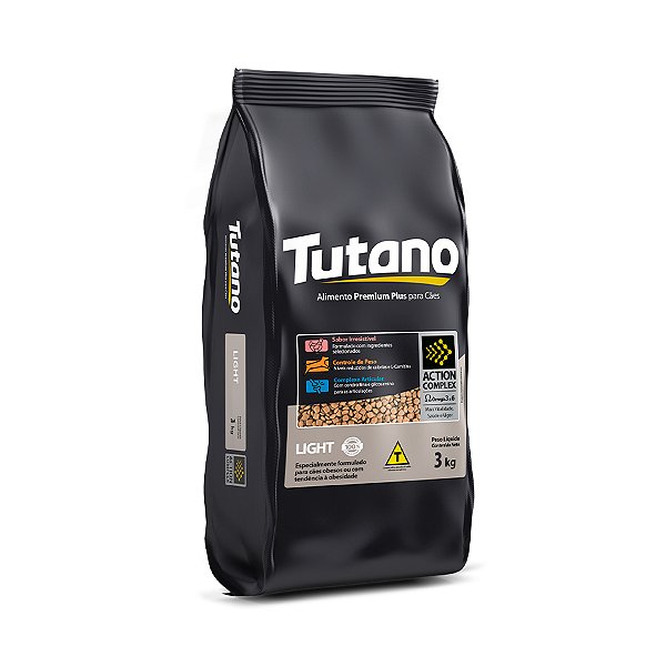 Tutano Light Raças Pequenas E Médias 3 Kg
