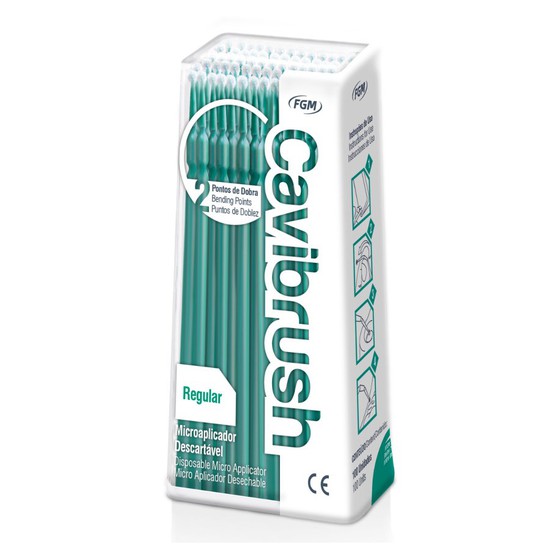 Microaplicador Descartavel Regular - CAVIBRUSH