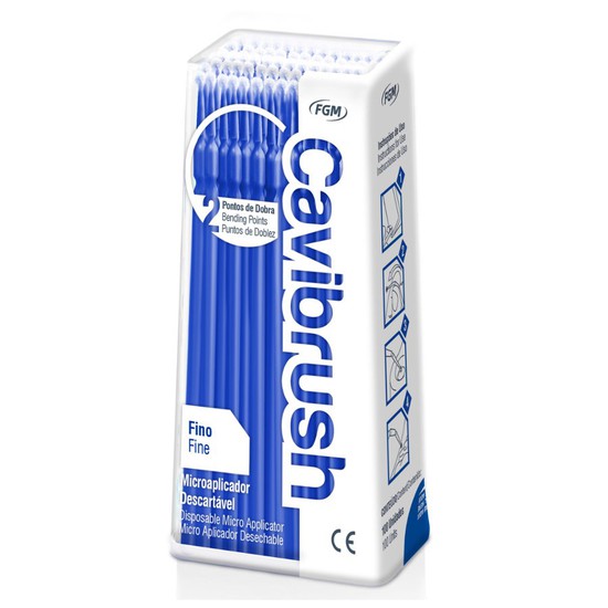 Microaplicador Descartavel Fino - CAVIBRUSH