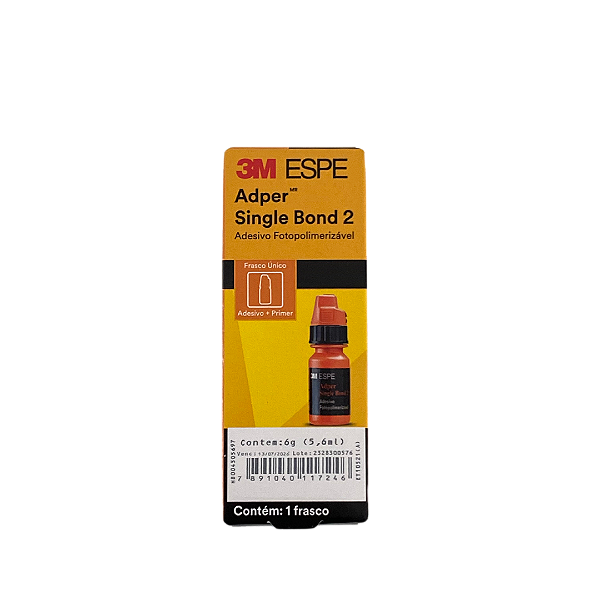 Adesivo fotopolimerizavel 30 ESPE Adper Single Bond 2