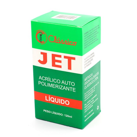 Resina Acrílica Autopolimerizável Jet Líquido - Clássico