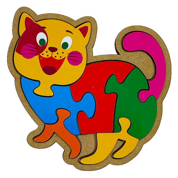 Quebra Cabeça Gato