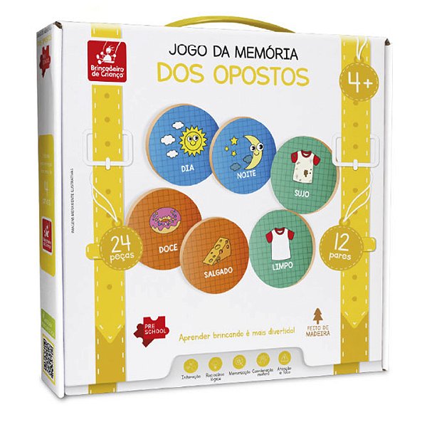 Coleção Pop Memória Opostos