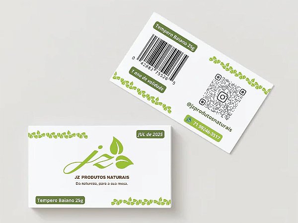 Tempero baiano (10 unidades)