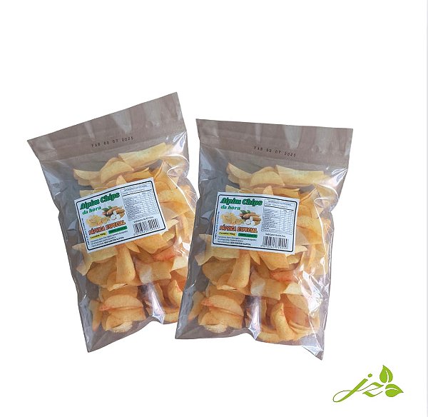 Aipim Chips (20 Páprica especial + 10 Tradicional + 10 Apimentado) - 40 unidades