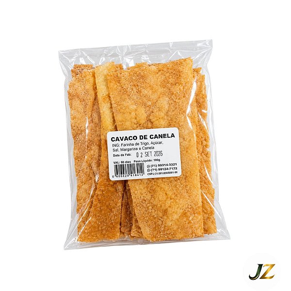 Biscoito Cavaco (Canela)