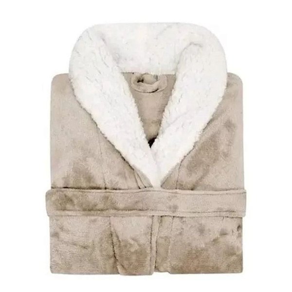 Roupão c/ Sherpa Winter Flannel
