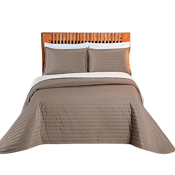 Cobre Leito Colors 3 Peças Queen Dupla Face