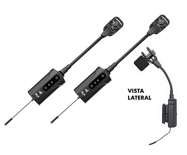 Microfone Sem Fio para Acordeom e Sanfona MI-A TSI 16 Canais