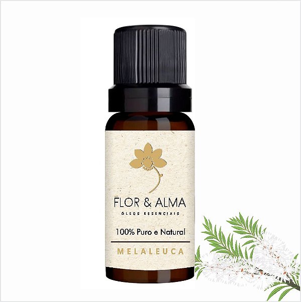 Óleo Essencial Melaleuca para Aromaterapia Puro e Natural 10 ml